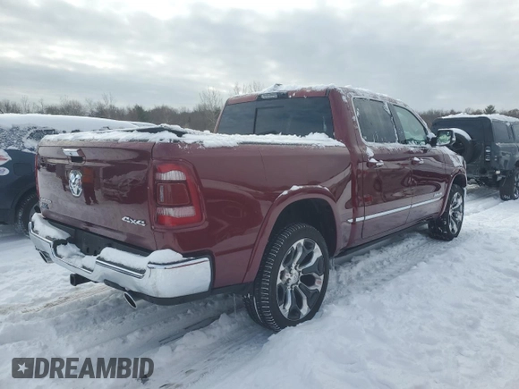 2022 Ram 1500 Limited z VIN 1C6SRFHT5NN140532, wystawiony jako Copart lot #44738275 z przebiegiem 22 900 mil mil oraz Szkoda całkowita • Salvage title. Historia ofert i sprzedaży dostępna na DreamBid. Obrazek 3.