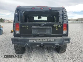2004 Hummer H2 z VIN 5GRGN23U74H100175, wystawiony jako Copart lot #52642125 z przebiegiem 112 305 mil mil oraz Szkoda całkowita • Salvage title. Historia ofert i sprzedaży dostępna na DreamBid. Obrazek 6.