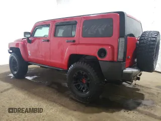 2007 Hummer H3 SUV with VIN 5GTDN13E878141547, listed as a Copart auction lot 61927114 with 162,766 mi miles and Clean Title. Bid and sale history available at carsss.com. Image 2.