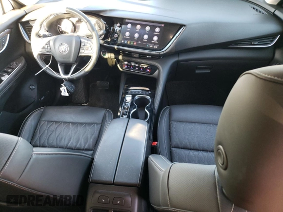 2021 Buick Envision Avenir with VIN LRBFZSR47MD065040, listed as a Copart auction lot 89197335 with 45,888 mi miles and Salvage Title. Bid and sale history available at carsss.com. Image 8.