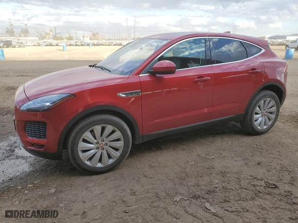 2019 Jaguar E-PACE SE with VIN SADFP2FX1K1Z55946, listed as a Copart auction lot 89161095 with NaN miles and Non Repairable. Bid and sale history available at carsss.com. Image 1.