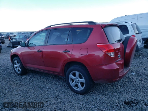 2008 Toyota RAV4 with VIN JTMBD33V786084221, listed as a Copart auction lot 87834365 with 216,325 mi miles and Salvage Title. Bid and sale history available at carsss.com. Image 2.