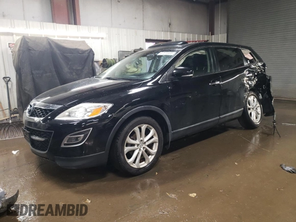 2012 Mazda CX-9 Grand Touring with VIN JM3TB3DA5C0338257, listed as a Copart auction lot 47370335 with Not Provided miles and Salvage Title. Bid and sale history available at carsss.com. Image 1.