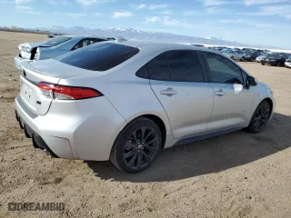 2024 Toyota Corolla SE with VIN 5YFS4MCE1RP193404, listed as a Copart auction lot 48072825 with 7,579 mi miles and Salvage Title. Bid and sale history available at carsss.com. Image 3.