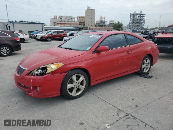 2004 Toyota Solara SE with VIN 4T1CE38P74U820006, listed as a Copart auction lot 62323085 with 224,057 mi miles and Salvage title. Bid and sale history available at DreamBid. Image 1.