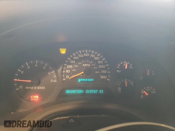 2004 Chevrolet TrailBlazer EXT LT with VIN 1GNET16P146199867, listed as a Copart auction lot 61944124 with 219,727 mi miles and Salvage Title. Bid and sale history available at carsss.com. Image 9.