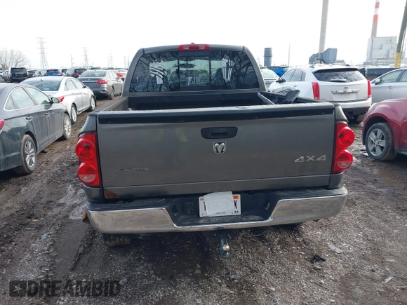 2007 Dodge 1500 Laramie with VIN 1D7HU18237S202967, listed as a IAAI auction lot 41628793 with 252,145 mi miles. Bid and sale history available at carsss.com. Image 16.