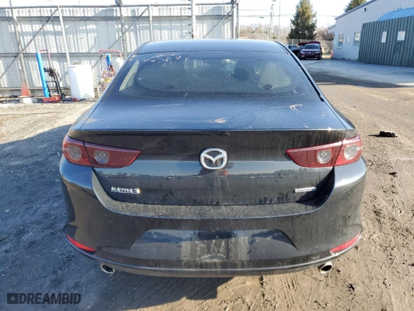 2019 Mazda Mazda3 Sedan with VIN JM1BPABL3K1107641, listed as a Copart auction lot 44518905 with 55,012 mi miles and Salvage Title. Bid and sale history available at carsss.com. Image 6.