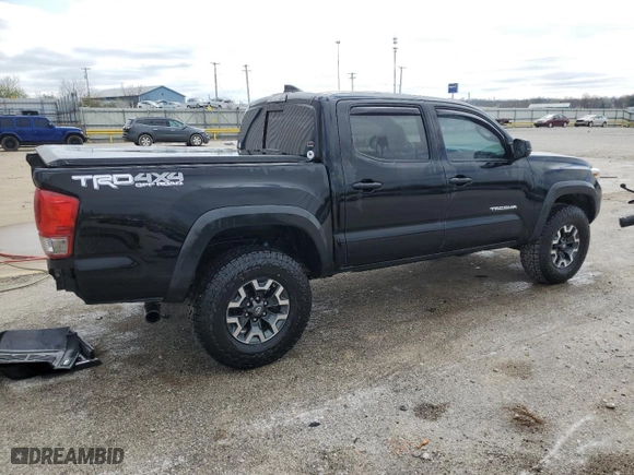 2017 Toyota Tacoma SR5 with VIN 3TMCZ5AN2HM106646, listed as a Copart auction lot 51090235 with 112,121 mi miles and Salvage Title. Bid and sale history available at carsss.com. Image 3.