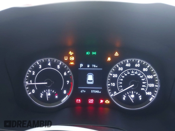 2020 Hyundai Venue SEL with VIN KMHRC8A31LU045687, listed as a IAAI auction lot 42244909 with 57,048 mi miles and . Bid and sale history available at DreamBid. Image 7.