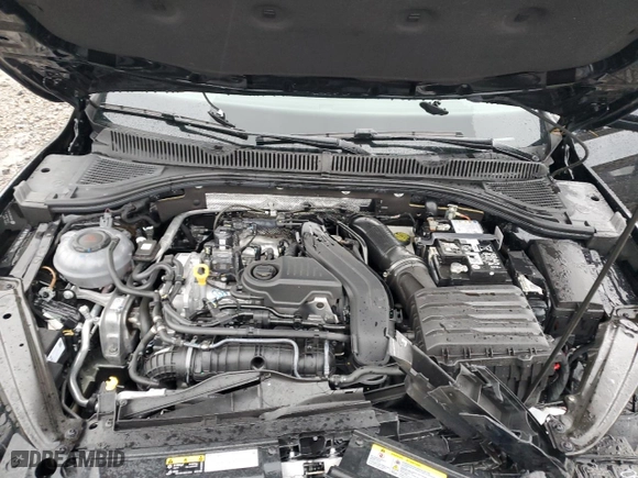 2024 Volkswagen Jetta SE with VIN 3VW7M7BU7RM097734, listed as a Copart auction lot 44958885 with 7,283 mi miles and Salvage Title. Bid and sale history available at carsss.com. Image 12.