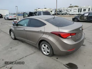 2014 Hyundai Elantra SE with VIN 5NPDH4AE1EH511187, listed as a Copart auction lot 80485734 with 121,115 mi miles and Salvage Title. Bid and sale history available at DreamBid. Image 2.