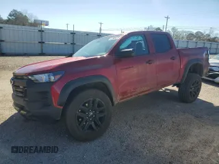 2024 Chevrolet Colorado 4WD Trail Boss z VIN 1GCPTEEK5R1271947, wystawiony jako Copart lot #47965075 z przebiegiem 7 454 mil mil oraz Szkoda całkowita • Salvage title. Historia ofert i sprzedaży dostępna na DreamBid. Obrazek 1.