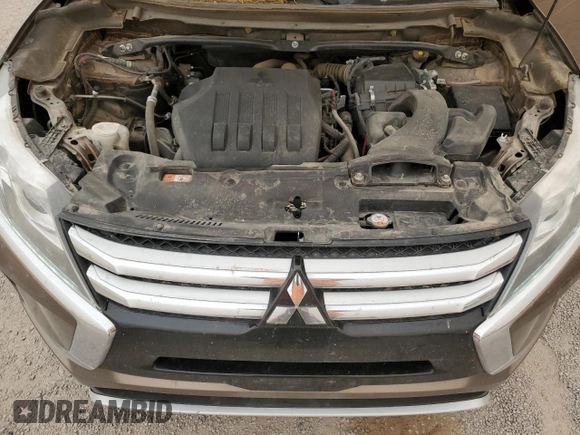 2018 Mitsubishi Eclipse Cross SE with VIN JA4AT5AAXJZ047950, listed as a Copart auction lot 56974775 with 83,060 mi miles and Salvage title. Bid and sale history available at DreamBid. Image 12.