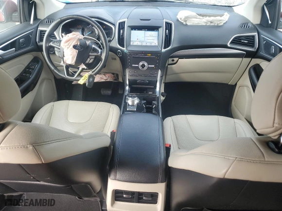 2019 Ford Edge Titanium with VIN 2FMPK3K90KBC31922, listed as a Copart auction lot 42017345 with 143,902 mi miles and Salvage Title. Bid and sale history available at carsss.com. Image 8.