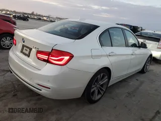2017 BMW 3 Series 330i with VIN WBA8B9G51HNU50710, listed as a Copart auction lot 81289874 with 141,996 mi miles and Salvage Title. Bid and sale history available at carsss.com. Image 3.