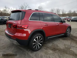 2021 Mercedes-Benz GLB with VIN W1N4M4HB5MW101727, listed as a Copart auction lot 68041612 with 9,864 mi miles. Bid and sale history available at carsss.com. Image 3.