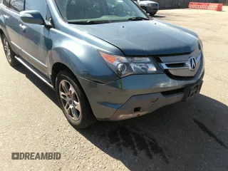 2007 Acura MDX with VIN 2HNYD28207H531210, listed as a IAAI auction lot 41785747 with 165,645 mi miles. Bid and sale history available at carsss.com. Image 6.