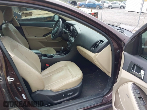 2011 Kia Optima EX with VIN KNAGN4A69B5148919, listed as a IAAI auction lot 42133805 with 112,114 mi miles and . Bid and sale history available at carsss.com. Image 5.