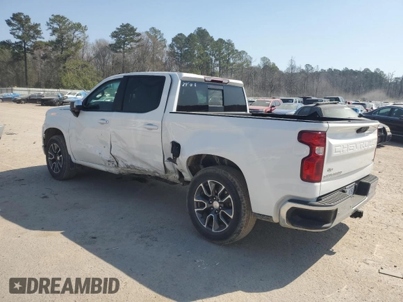 2023 Chevrolet Silverado 1500 LT with VIN 1GCPACED5PZ247013, listed as a Copart auction lot 49098885 with 36,518 mi miles and Salvage Title. Bid and sale history available at DreamBid. Image 2.
