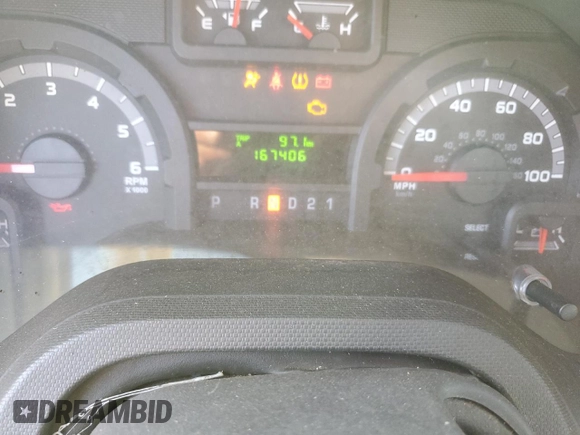 2013 Ford Econoline Cargo Commercial with VIN 1FTNE1EW6DDA13974, listed as a Copart auction lot 85720354 with 167,406 mi miles and Salvage title. Bid and sale history available at DreamBid. Image 9.