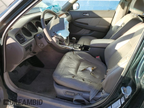 1998 Acura RL Premium with VIN JH4KA965XWC003247, listed as a Copart auction lot 46313035 with 0 mi miles and Salvage Title. Bid and sale history available at carsss.com. Image 7.