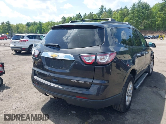 2014 Chevrolet Traverse LS z VIN 1GNKVFKD7EJ219110, wystawiony jako IAAI lot #42290377 z przebiegiem Nie podano mil oraz . Historia ofert i sprzedaży dostępna na DreamBid. Obrazek 16.