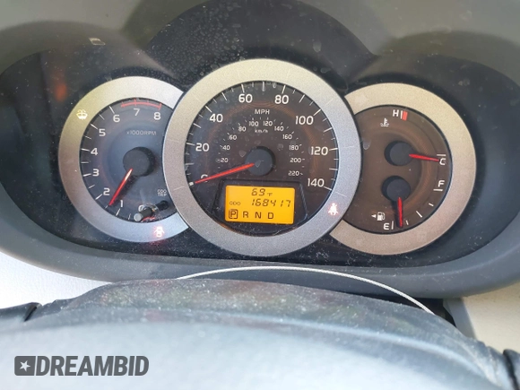 2012 Toyota RAV4 with VIN JTMKF4DV5C5045365, listed as a IAAI auction lot 41838596 with 168,417 mi miles. Bid and sale history available at carsss.com. Image 7.