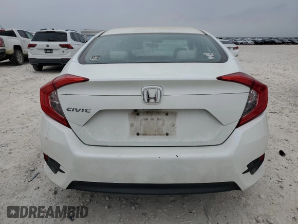 2016 Honda Civic Sedan EX with VIN 2HGFC2F88GH511795, listed as a Copart auction lot 51605205 with 124,450 mi miles and Clean Title. Bid and sale history available at carsss.com. Image 6.