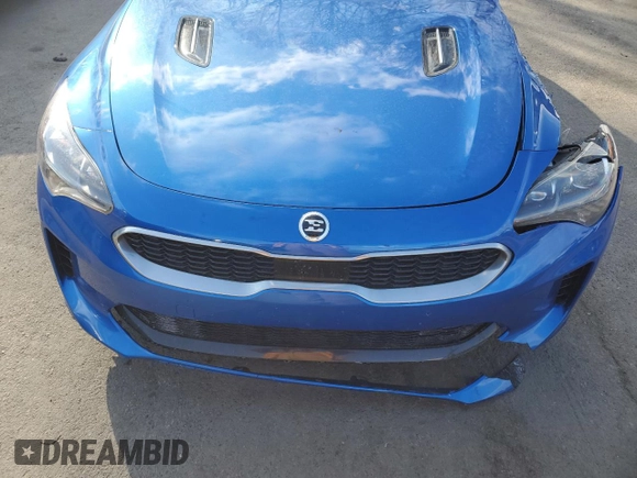 2018 Kia Stinger Premium with VIN KNAE25LA8J6021241, listed as a Copart auction lot 42581885 with 95,339 mi miles and Salvage Title. Bid and sale history available at carsss.com. Image 11.