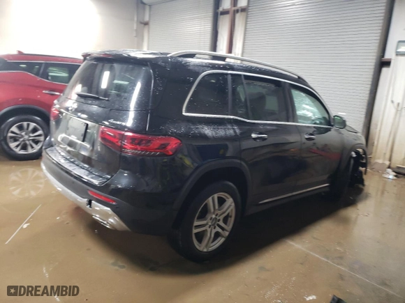 2023 Mercedes-Benz GLB with VIN W1N4M4HB4PW330159, listed as a Copart auction lot 86795144 with 16,254 mi miles and Salvage Title. Bid and sale history available at carsss.com. Image 3.