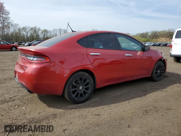 2013 Dodge Dart Limited with VIN 1C3CDFCH1DD313065, listed as a Copart auction lot 54267815 with 120,055 mi miles and Salvage Title. Bid and sale history available at carsss.com. Image 3.