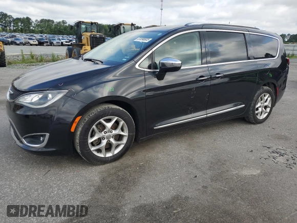 2020 Chrysler Pacifica Limited with VIN 2C4RC1GG5LR276370, listed as a Copart auction lot 61098805 with 150,700 mi miles and Salvage title. Bid and sale history available at DreamBid. Image 1.