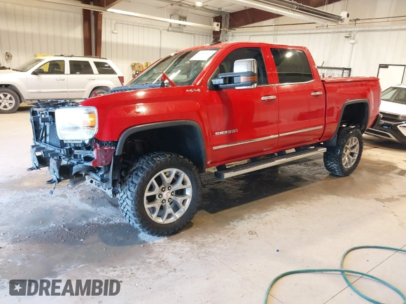 2015 GMC Sierra 1500 SLT with VIN 3GTU2VEJ2FG368016, listed as a IAAI auction lot 41392634 with 91,980 mi miles and . Bid and sale history available at DreamBid. Image 18.