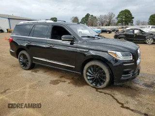 2020 Lincoln Navigator Reserve with VIN 5LMJJ2LTXLEL13589, listed as a Copart auction lot 43789325 with Not provided miles and Salvage title. Bid and sale history available at DreamBid. Image 4.