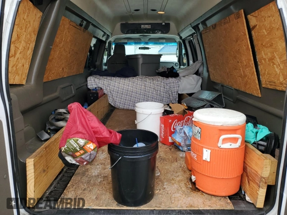 2013 Ford Econoline Cargo Commercial with VIN 1FTNS2EW0DDA92203, listed as a Copart auction lot 73372794 with 330,964 mi miles and Salvage Title. Bid and sale history available at carsss.com. Image 11.