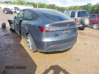 2023 Tesla Model Y Long Range with VIN 7SAYGDEE2PF674286, listed as a IAAI auction lot 42010275 with Not Provided miles and . Bid and sale history available at carsss.com. Image 3.