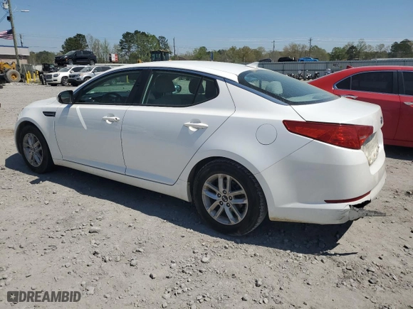2011 Kia Optima LX with VIN KNAGM4A76B5072961, listed as a Copart auction lot 47438435 with 195,873 mi miles and Salvage Title. Bid and sale history available at carsss.com. Image 2.