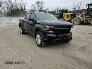 2021 Chevrolet Silverado 1500 Custom with VIN 1GCPYBEH9MZ171784, listed as a Copart auction lot 83081484 with 94,772 mi miles and Salvage Title. Bid and sale history available at DreamBid. Image 13.