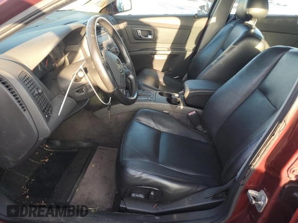 2003 Cadillac CTS with VIN 1G6DM57N930170594, listed as a Copart auction lot 75062264 with 0 mi miles and Salvage Title. Bid and sale history available at carsss.com. Image 7.