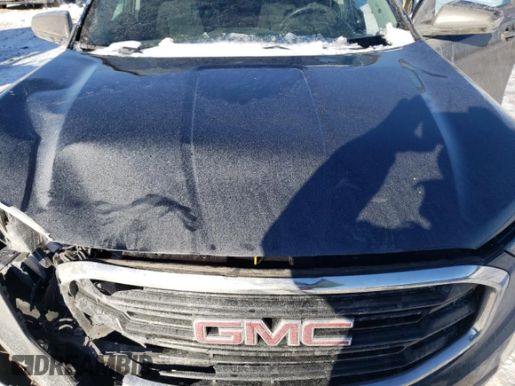 2019 GMC Terrain SLE with VIN 3GKALMEV8KL324816, listed as a Copart auction lot 87807285 with 56,487 mi miles and Salvage Title. Bid and sale history available at carsss.com. Image 13.