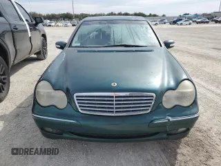 2001 Mercedes-Benz C 320 with VIN WDBRF64J51F046612, listed as a Copart auction lot 47940575 with Not Provided miles and Non Repairable. Bid and sale history available at DreamBid. Image 5.