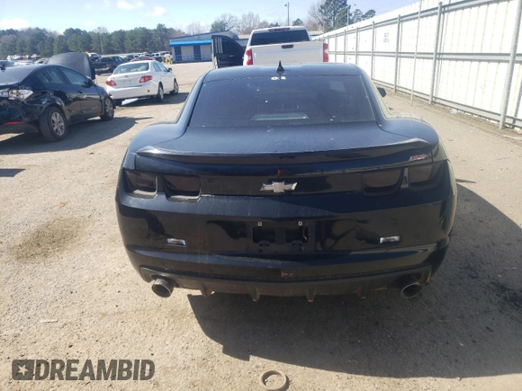 2011 Chevrolet Camaro 2SS with VIN 2G1FT1EW0B9201693, listed as a Copart auction lot 46985565 with 54,168 mi miles and Salvage Title. Bid and sale history available at DreamBid. Image 6.