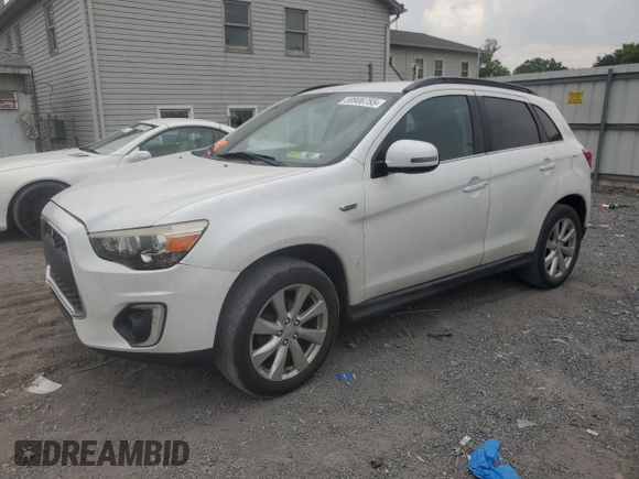2015 Mitsubishi Outlander GT with VIN 4A4AP4AW4FE046168, listed as a Copart auction lot 59906755 with 176,086 mi miles and Clean title. Bid and sale history available at DreamBid. Image 1.