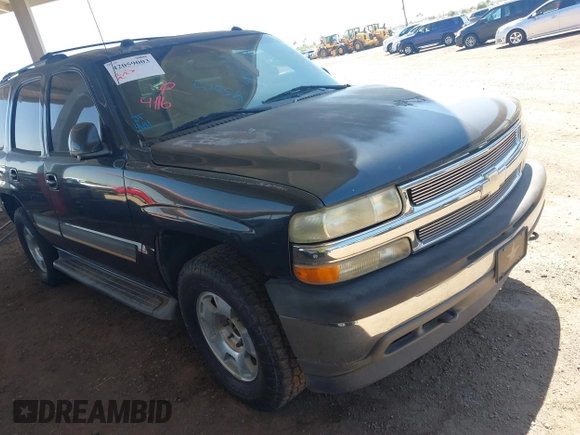 2005 Chevrolet Tahoe LS z VIN 1GNEK13T85J120343, wystawiony jako IAAI lot #42059003 z przebiegiem 244 834 mil mil oraz . Historia ofert i sprzedaży dostępna na DreamBid. Obrazek 1.