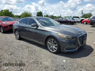 2018 Genesis G80 3.8L with VIN KMHGN4JE2JU253277, listed as a Copart auction lot 65352795 with 127,802 mi miles and Clean title. Bid and sale history available at DreamBid. Image 4.