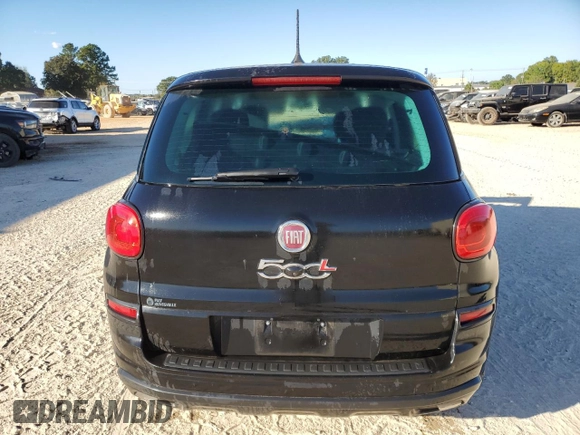 2019 FIAT 500L Trekking with VIN ZFBNFADH3KZ042352, listed as a Copart auction lot 76575174 with 25,129 mi miles and Non Repairable. Bid and sale history available at carsss.com. Image 6.