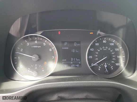 2018 Hyundai Elantra SE with VIN KMHD74LFXJU609445, listed as a Copart auction lot 51160485 with 129,148 mi miles and Salvage Title. Bid and sale history available at carsss.com. Image 9.