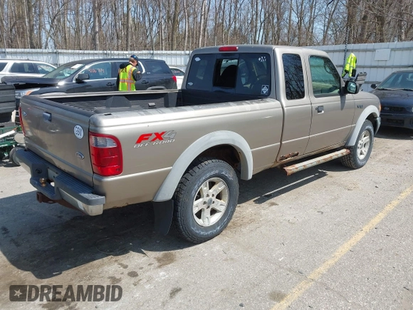 2003 Ford Ranger XL Fleet with VIN 1FTZR45EX3TA42560, listed as a IAAI auction lot 42043472 with 106,051 mi miles and . Bid and sale history available at carsss.com. Image 4.