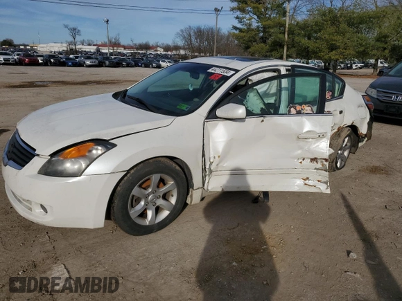 2007 Nissan Altima 2.5 with VIN 1N4AL21EX7N407957, listed as a Copart auction lot 53659384 with 220,064 mi miles and Salvage Title. Bid and sale history available at carsss.com. Image 1.